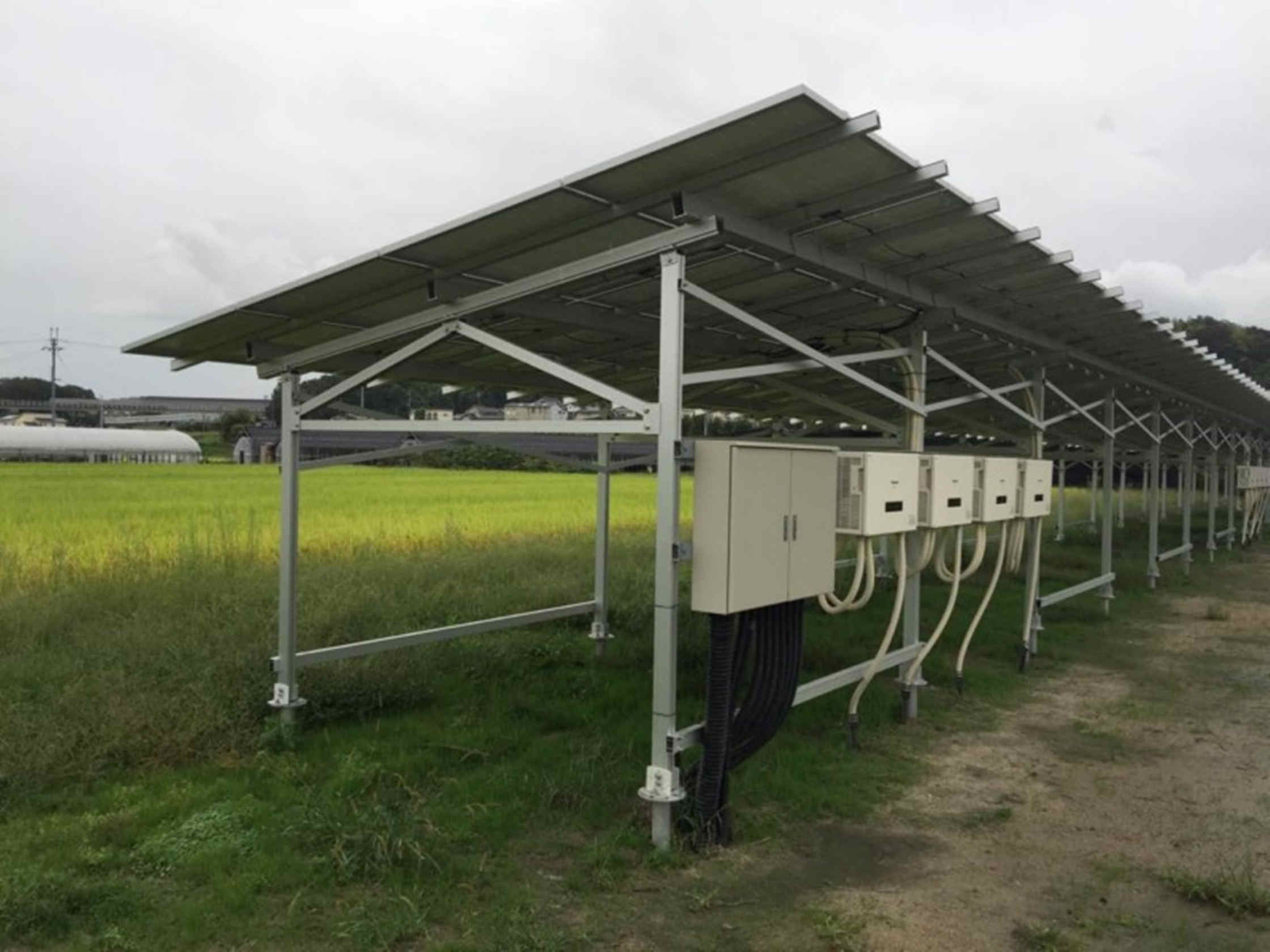 农业大棚太阳能架台