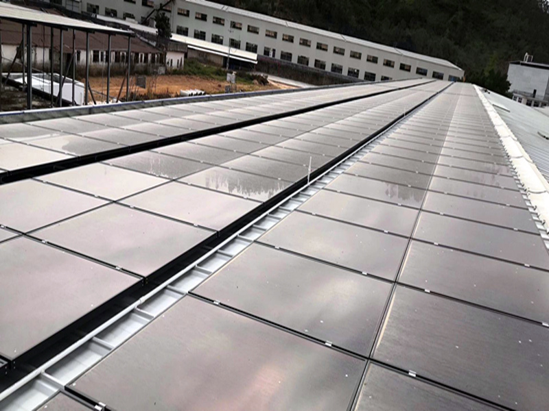 厂房铁皮屋顶太阳能安装支架方案