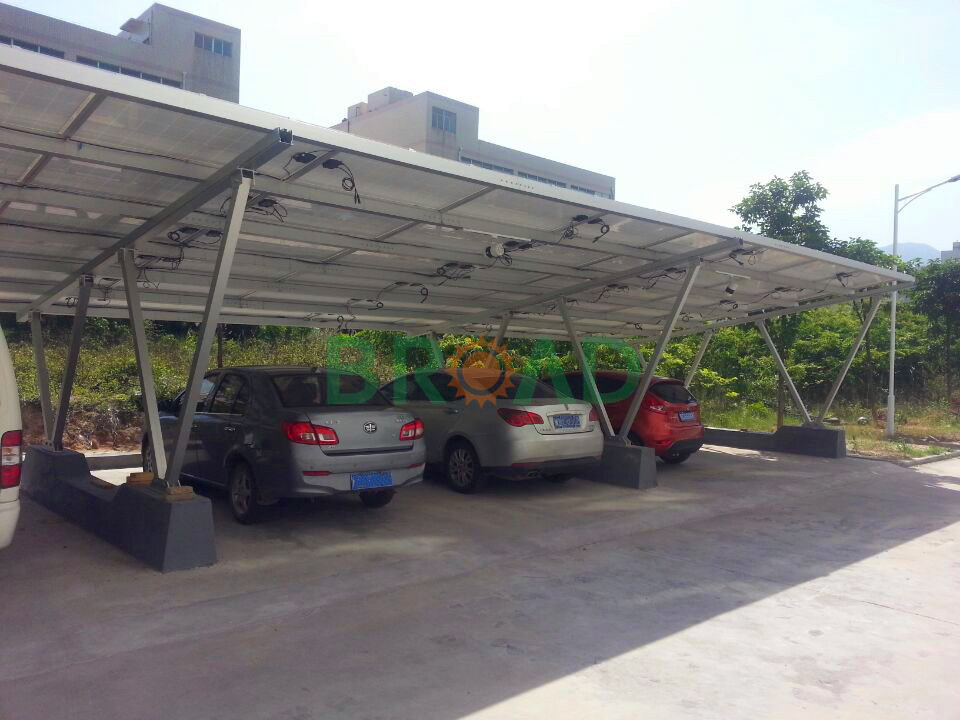 solar mounting structures for carports