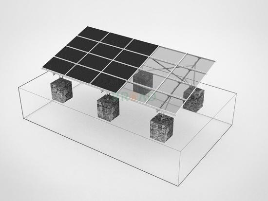 碳钢地面支架