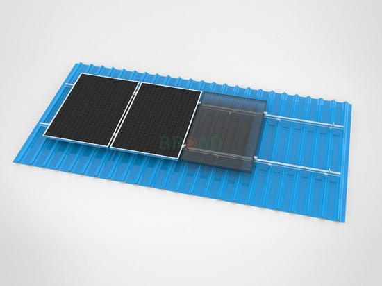 铁皮屋顶太阳能夹具方案