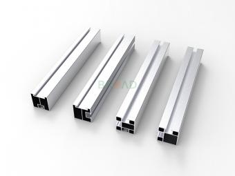 Solar rail for roof mounting