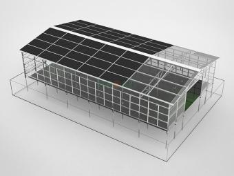 温室农业大棚太阳能支架方案